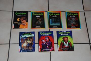Verzameling van 7 Goosebumps boeken in zeer goede staat! beschikbaar voor biedingen