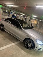 Mercedes-Benz C 300 d 4Matic 9G-TRONIC AMG Line, Auto's, Automaat, 4 deurs, Zwart, Leder