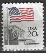 USA 1981 - Yvert 1372 - Vlag en Hooggerechtshof (ST), Postzegels en Munten, Postzegels | Amerika, Verzenden, Gestempeld