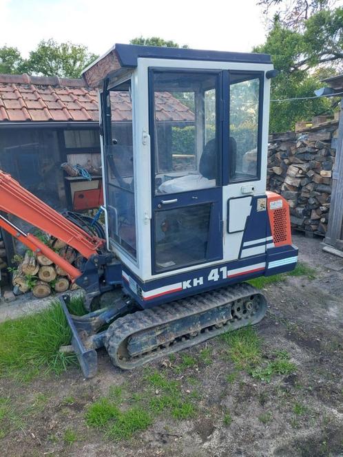 mini graafmachine kubota KH41, Zakelijke goederen, Machines en Bouw | Kranen en Graafmachines, Kraan, Ophalen