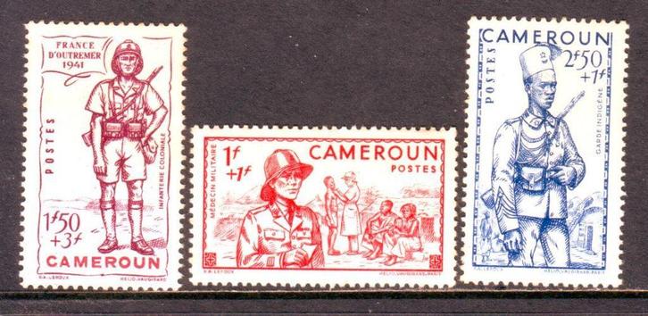 Postzegels Frankrijk : Franse kolonie Kameroen 2, Timbres & Monnaies, Timbres | Afrique, Non oblitéré, Autres pays, Enlèvement ou Envoi