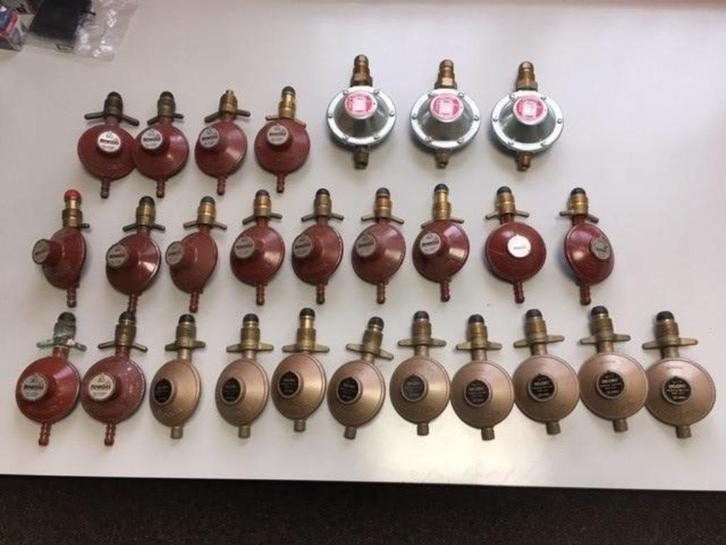 315. Partij Benegas gasdrukregelaars POL aansluiting, Hobby en Vrije tijd, Overige Hobby en Vrije tijd, Nieuw, Ophalen of Verzenden