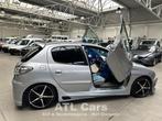 Peugeot 206 1.4 Diesel | LSD Doors | Verlaagd | 1j Garantie, Auto's, Peugeot, Voorwielaandrijving, 4 cilinders, Leder, Bedrijf