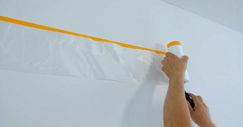 Maskeermateriaal met gouden tape (4x maten), Doe-het-zelf en Bouw, Gereedschap | Handgereedschap, Nieuw, Verzenden