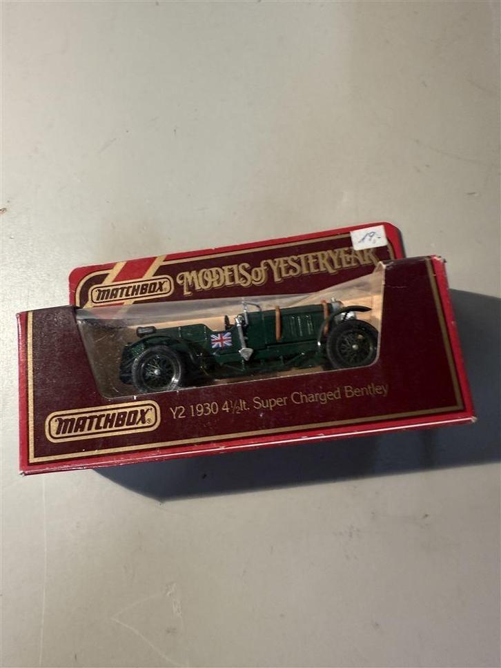 Matchbox models of yesteryear super charged bentley, Hobby & Loisirs créatifs, Voitures miniatures | Échelles Autre, Comme neuf