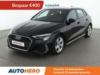 Audi A3 35 TFSI S line (bj 2021, automaat), Auto's, Audi, USB, Stof, Zwart, 150 pk