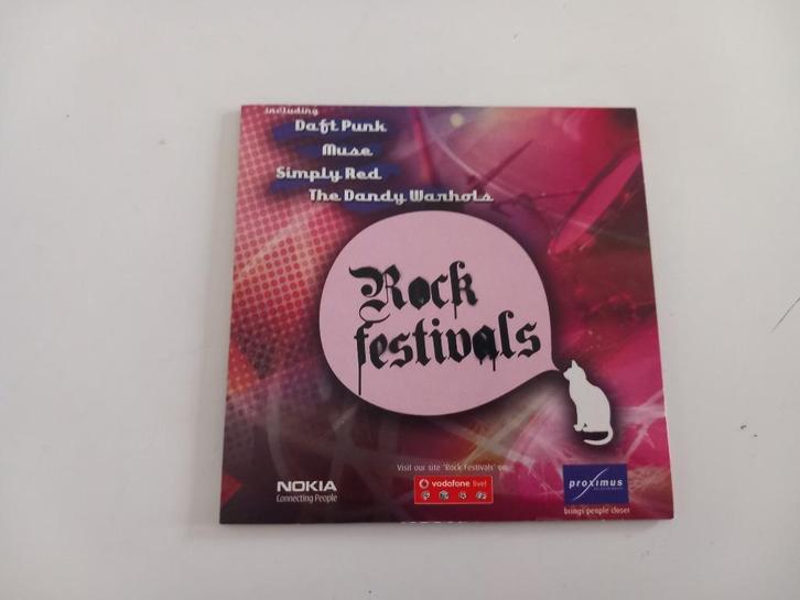 CD Rock Festivals Punk Electro Pop Metal Hard Rock, Cd's en Dvd's, Cd's | Verzamelalbums, Zo goed als nieuw, Rock en Metal, Ophalen of Verzenden