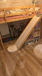 Lit supperposé double avec toboggan et bibliotheque, Ophalen, Stapelbed