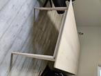 Table bois clair 1m*2m, Ophalen, Gebruikt, 50 tot 100 cm, Vijf personen of meer