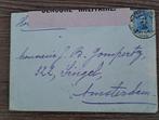 Set van 2 mooie militaire asgrauwe letters, Ophalen, Brief