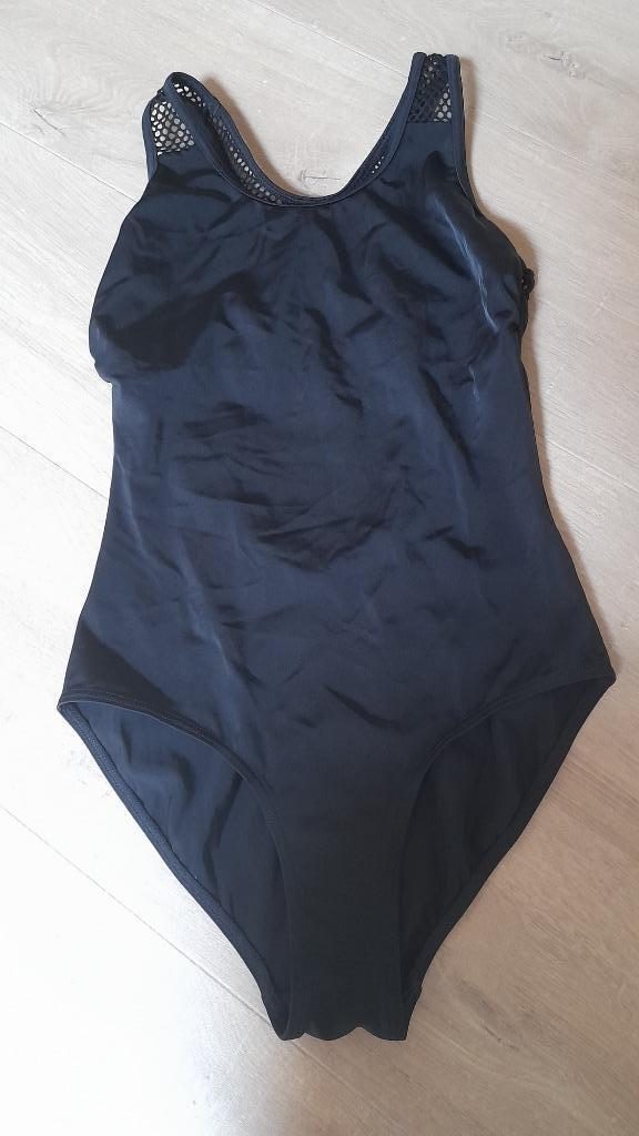 Effen zwart badpak (Maat 36), Kleding | Dames, Badmode en Zwemkleding, Zo goed als nieuw, Badpak, Zwart, Ophalen of Verzenden