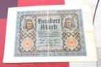 Bankbiljet uit 1920 - 100 Mark, Ophalen of Verzenden, Duitsland, Los biljet