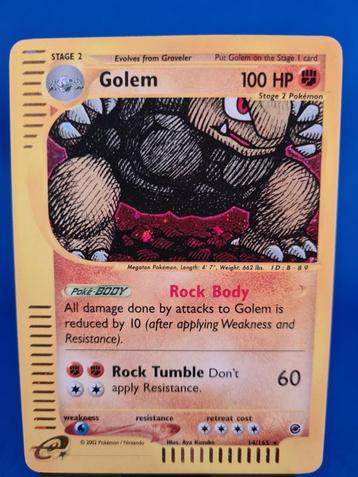 Golem 14/165 - Expedition Base Set beschikbaar voor biedingen