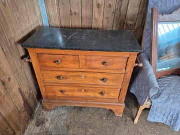 Ancien lavabo, Maison & Meubles, Armoires | Commodes, Enlèvement, Utilisé