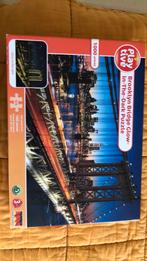 Glow in the dark puzzel- Brooklyn Bridge - 1000 stukken, Enlèvement ou Envoi, Comme neuf