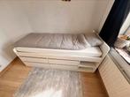 Släkt eenpersoonsbed met 4 opberglades, Huis en Inrichting, Slaapkamer | Bedden, Ophalen, Zo goed als nieuw