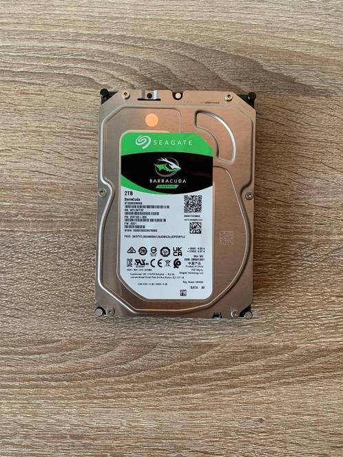 Seagate BarraCuda, 2TB, Computers en Software, Harde schijven, Zo goed als nieuw, Intern, SATA, Ophalen of Verzenden