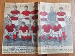 R.S.C.L Standard Liège Krantenknipsel uit 1968 gesigneerd!, Verzamelen, Ophalen of Verzenden