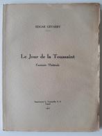 Le jour de la Toussaint - Edgar GEVAERT (1937), Livres, Art & Culture | Danse & Théâtre, Enlèvement ou Envoi