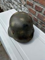 WWII - casque allemand mod 42 - camo 3 tons - REPRO, Verzenden, Overige soorten, Overige typen