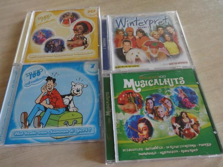 CD's STUDIO 100., Cd's en Dvd's, Cd's | Kinderen en Jeugd, Zo goed als nieuw, Muziek, Tot 2 jaar, 3 tot 5 jaar, 6 tot 9 jaar, Ophalen of Verzenden