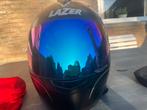 Lazer helm mat zwart maat xs met opblaasbare binnenkant., Fietsen en Brommers, Brommerhelmen, Ophalen, Zo goed als nieuw