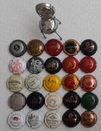 Lot de 25 capsules de Champagne + chaise (lot 2), Ophalen of Verzenden, Gebruikt