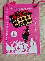 Carnaval Aalst medaille Sjattrellen 2001, Ophalen of Verzenden