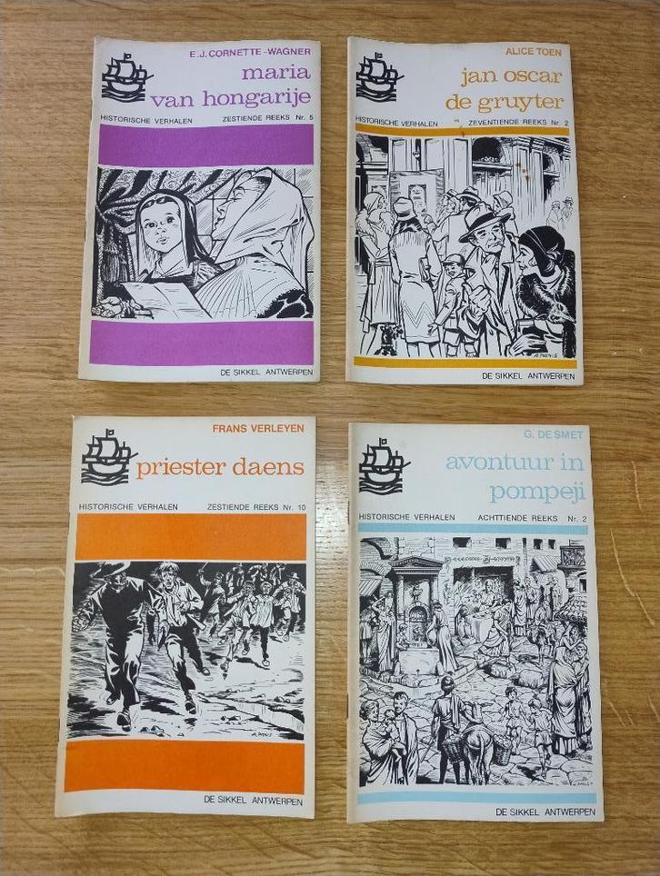 Historische Verhalen De Sikkel (Antwerpen) ★★★★★, Antiek en Kunst, Antiek | Boeken en Manuscripten, Ophalen of Verzenden