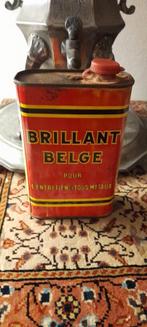 boite vintage BRILLANT BELGE/ fabrication français, Collections, Utilisé, Enlèvement ou Envoi