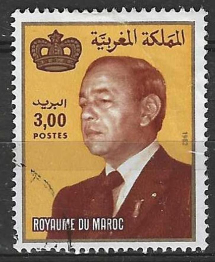 Marokko 1983 - Yvert 939 - Koning Hassan II - 3 d. (ST), Postzegels en Munten, Postzegels | Afrika, Marokko, Verzenden