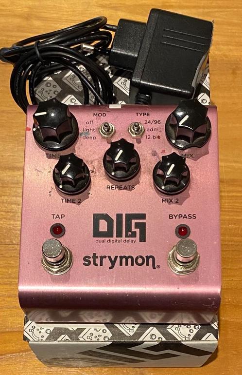 Strymon DIG v1, Musique & Instruments, Effets, Comme neuf, Delay ou Écho, Enlèvement ou Envoi