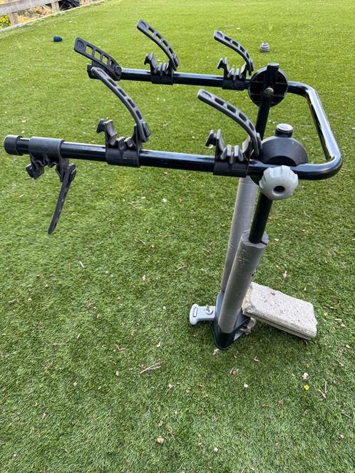 THULE fietsdrager - trekhaak - 2 fietsen, Auto diversen, Fietsendragers, Gebruikt, Trekhaakdrager, 2 fietsen, Brede banden, Ophalen