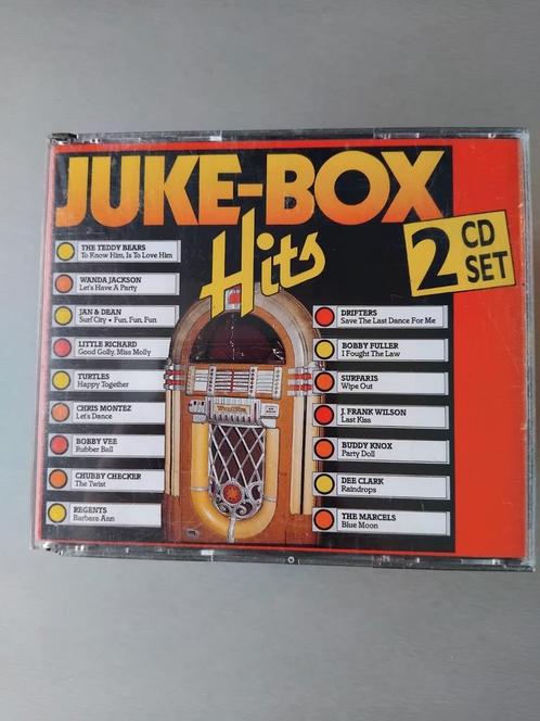 Boîte de 2 CD Juke box Hits. (Disney)., CD & DVD, CD | Compilations, Comme neuf, Enlèvement ou Envoi