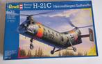 Modelbouw van de Boeing Vertol H-21C, Hobby en Vrije tijd, Ophalen of Verzenden, Zo goed als nieuw, Helikopter