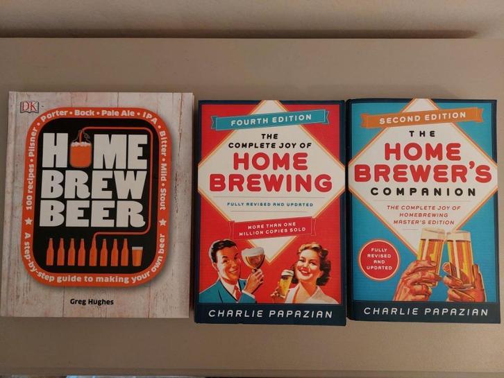 boeken BIER BROUWEN - BEER BREWING books, Boeken, Hobby en Vrije tijd, Zo goed als nieuw, Overige onderwerpen, Ophalen of Verzenden