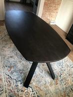 Deens ovale tafel, Huis en Inrichting, Tafels | Eettafels, Ophalen, Gebruikt, Ovaal, Overige houtsoorten