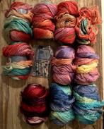 kleurrijk wol pakket met haaknaalden set - nieuw, Hobby en Vrije tijd, Ophalen of Verzenden, Zo goed als nieuw, Breien of Haken