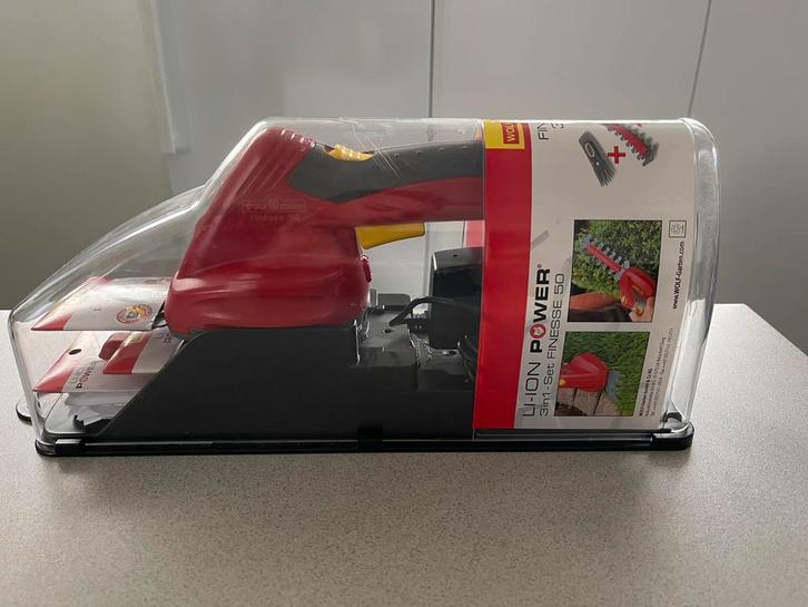 WOLF GARTEN Finesse 50, 3 in 1 set, gras- en hegtrimmer, Tuin en Terras, Hand-tuingereedschap, Nieuw, Overige soorten, Ophalen