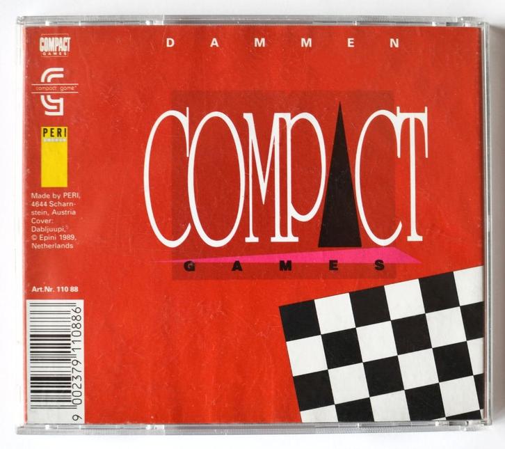 2 CD DOOSJES MET MAGNETISCH DAMBORDSPEL EN OXOSPEL, Hobby en Vrije tijd, Gezelschapsspellen | Bordspellen, Ophalen of Verzenden