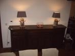 lot van mooie barkast - dressoir - TV kast en 8 stoelen, Ophalen