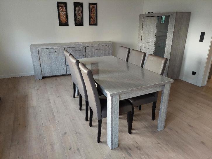 Volledige eetplaats, Huis en Inrichting, Complete eetkamers, Zo goed als nieuw, Ophalen