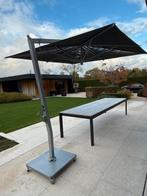 Parasol Borek Ischia met voet, Jardin & Terrasse, Enlèvement, Autres types, Réglable, Utilisé
