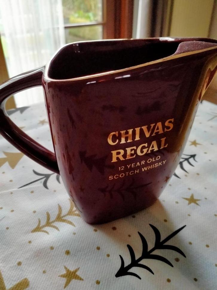Verzamelaars Whisky whiskey kan(netje) pichet J&B Chivas Reg, Verzamelen, Porselein, Kristal en Bestek, Ophalen of Verzenden