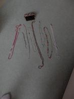 dameskettingen + pochette, Ophalen, Zo goed als nieuw, Overige kleuren, Overige materialen