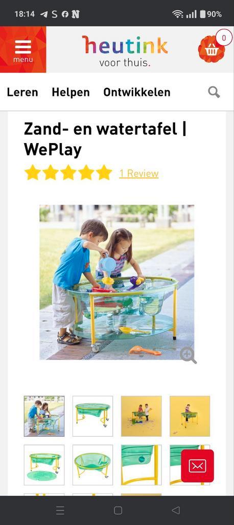Water/zandtafel, Kinderen en Baby's, Speelgoed | Buiten | Zandbakken, Ophalen
