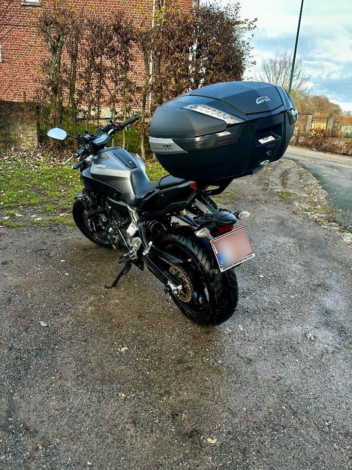 Yamaha MT-07 ABS – Noir Mat – 2016 – 52088 km, Motos, Motos | Yamaha, Particulier, plus de 35 kW, Permis Moto A, ABS, Enlèvement