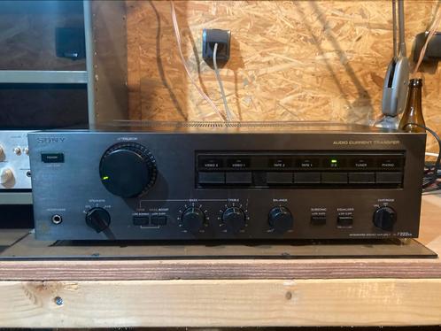 sony TA-F222es versterker, Audio, Tv en Foto, Versterkers en Ontvangers, Gebruikt, Stereo, 60 tot 120 watt, Sony, Ophalen