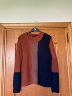 Roestkleurige en donkerblauwe trui, Terre Bleue, maat 40, Kleding | Dames, Truien en Vesten, Maat 38/40 (M), Overige kleuren, Terre Bleue