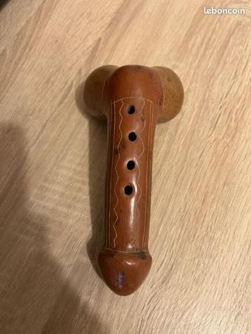 FLUTE ORIGINALE ARTISANAT Mexique, Envoi, Comme neuf
